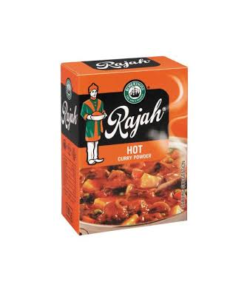 Rajah Curry HOT Powder (L) 100g Box