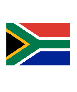 South African Flag Stickers 5cm x 3cm