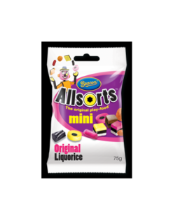 Beacon Liquorice All Sorts Mini 75g Bag