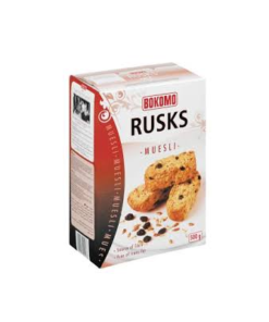 Bokomo Rusks Muesli  500g Box