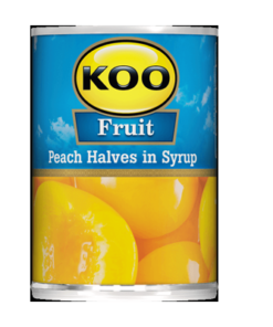 Koo Peach Halves 410g Can