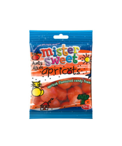 Mr Sweet Auntie Alices Apricots Halves 125g bag