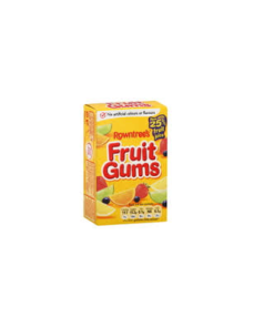 Rowntree Fruit Gums 125g Box