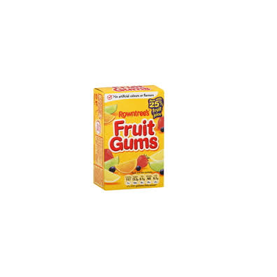 Rowntree Fruit Gums 125g Box