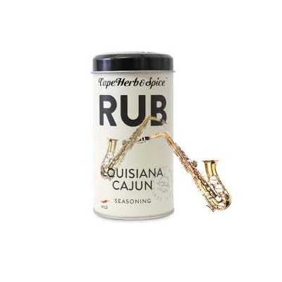Cape Herb Rub Louisiana Cajun 100g Tin