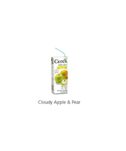 Ceres Juice Cloudy Apple And Pear 200ml