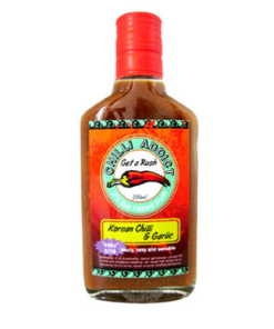 Chilli Addict Sauce Korean Chilli & Garlic (5/10) 200ml Bottle