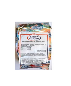 Crown National Traditional Boerewors spice 1kg