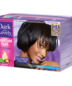 Dark & Lovely Superior Moisture Plus No Lye Relaxer Kit (Relaxer Regular) For Normal Hair 438g