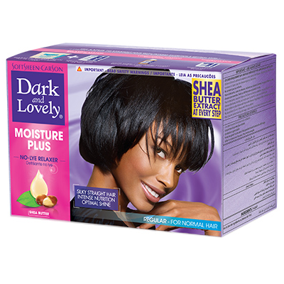 Dark & Lovely Superior Moisture Plus No Lye Relaxer Kit (Relaxer Regular) For Normal Hair 438g