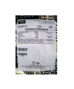 Freddy Hirsch Cederberg Wors Spice 1kg