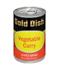 Gold Dish Vegetable Curry 415g Can