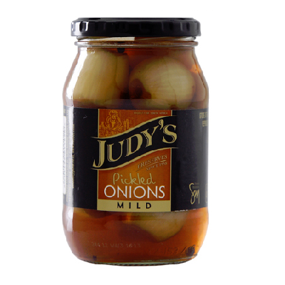 Judy's Pickled Onion Mild 400g Jar
