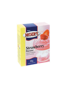 Moirs Instant Pudding Strawberry 90g Pack