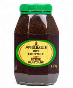 Mrs Balls Chutney Hot  1.1kg Bottle (green)