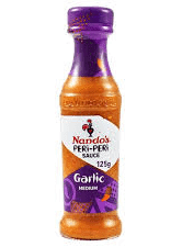 Nando's Sauce Garlic Medium Peri Peri 250ml Bottle
