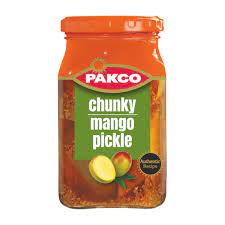 Pakco PICKLE CHUNKY MANGO 380g jar