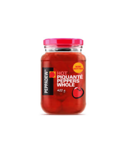 Peppadew Whole Hot Sweet Peppers 400g Jar
