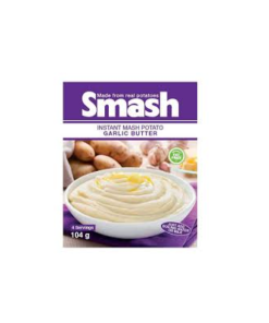 Smash Instant Potato Garlic Butter 104g
