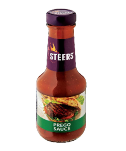Steers Sauce Prego 375ml Bottle