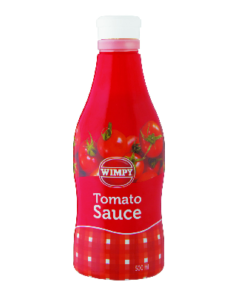 Wimpy Tomato Sauce 500ml Bottle
