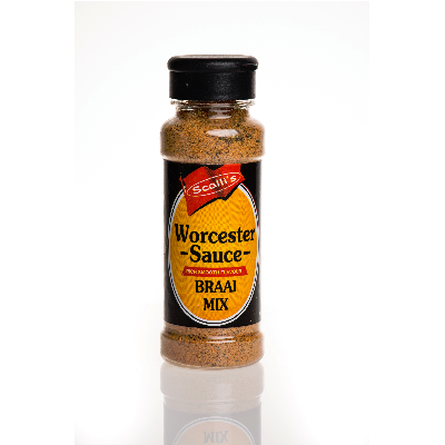 Scalli's Worcester Sauce Braai Mix 180g