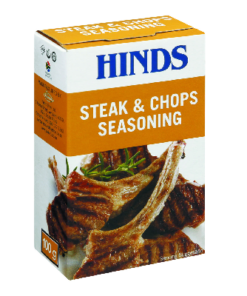 Hinds Seasoning Steak & Chops 100g box