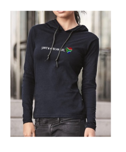 Hoodie Women's SA Girl Black