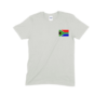T-Shirt Men's South African Flag White