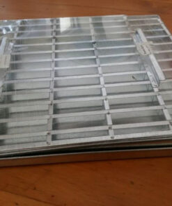 Pannemerwe Standard Biscuit Set (Medium- 2 Pans, 1 Cutter) 33cm x 2cm x 45cm Rectangular
