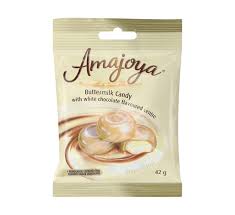 Amajoya Buttermilk Candy White Choc Centre 125g