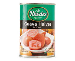 Rhodes Guava Halves 410g Can