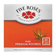 Five Roses Rooibos TeaBags Tagless 80's Box