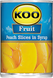 Koo Peach Slices 410g Can