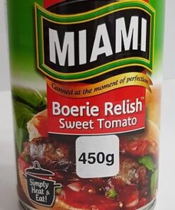 Miami BOERIE RELISH Sweet Tomato 450g