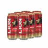 Lion Lager 500ml can (six pack)