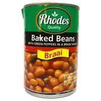Rhodes Baked Beans in Braai Sauce 400g