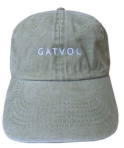 Cap Khaki Stone Wash Cotton- Gatvol