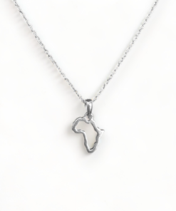 EULORA Necklace - Africa Stencil - Image 2