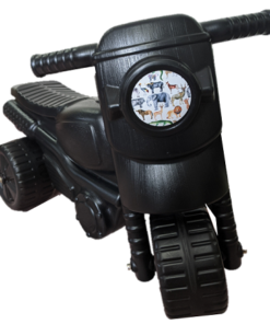 Jimmy Scooter Black With African Animal Sticker (small)
