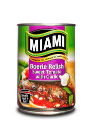 Miami Boerie Relish Garlic 450G