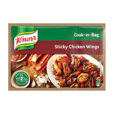 Knorr Cook in Bag Sticky Chicken Wing 35g