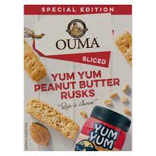 Ouma Rusks Yum Yum Peanut Butter 450g