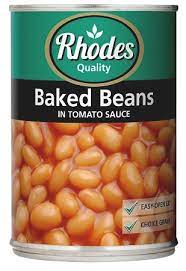 Rhodes Baked Beans in Tomato Sauce 410g
