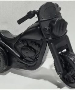 Big Jim JOLLY Scooter - Black, Black Wheels