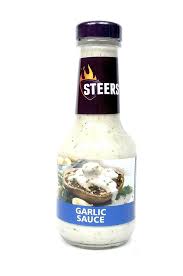 Steers Sauce Garlic 375ml