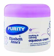 Elizabeth Anne Good Night Aqueous (PURPLE) Cream 325ml Tub (Purity)