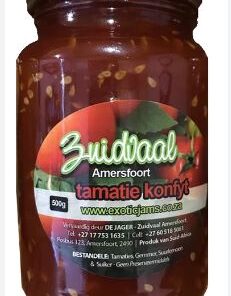 Zuidvaal Exotic Jam Tomato 500g glass jar