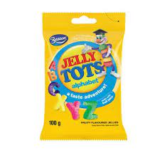 Beacon Wilsons Jelly Tots - Lick a Learn Alphabet 100g