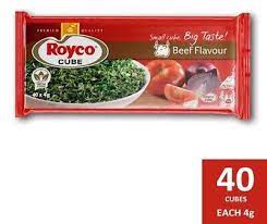 Royco Cubes Beef Flavour 40x4g pack
